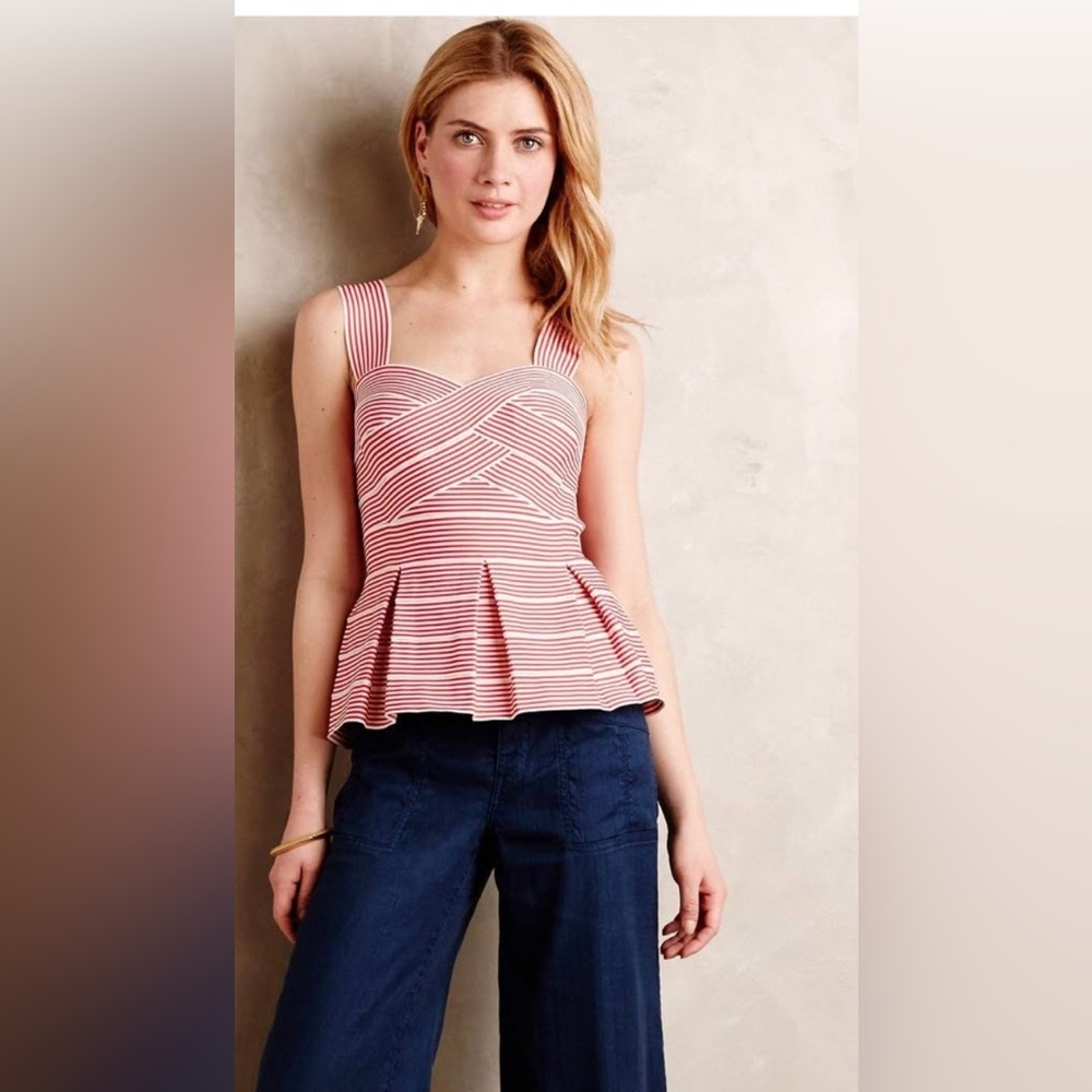 HD in Paris ANTHROPOLOGIE stretch top L